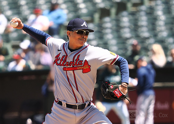 MLB: Atlanta Braves at Oakland Athletics
