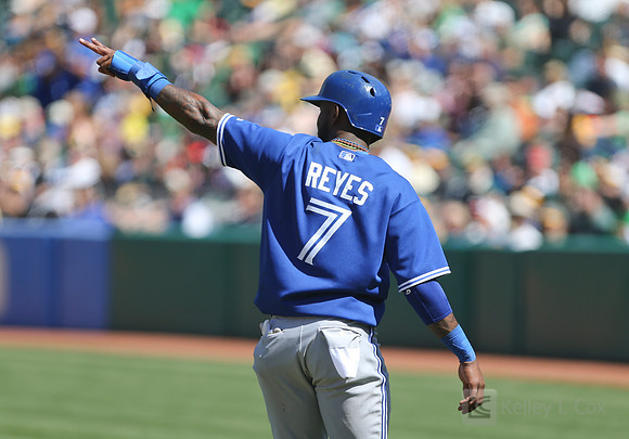 MLB: Toronto Blue Jays at Oakland Athletics