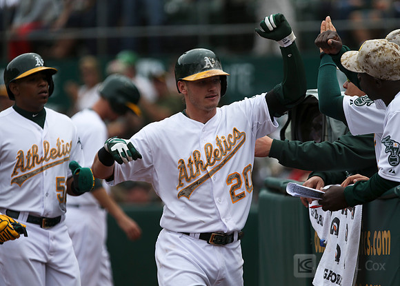 MLB: San Francisco Giants at Oakland Athletics