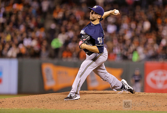 MLB: Milwaukee Brewers at San Francisco Giants
