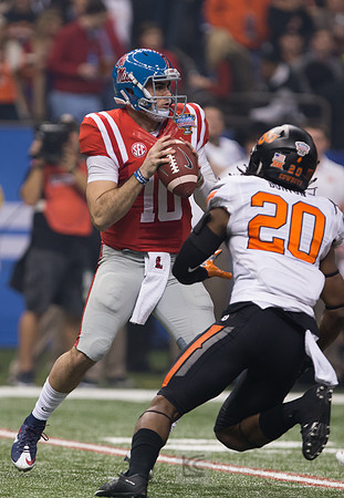NCAA Football: Allstate Sugar Bowl Oklahoma State Cowboys v Mississippi Rebels