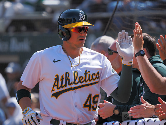 MLB: Cleveland Guardians at Oakland Athletics