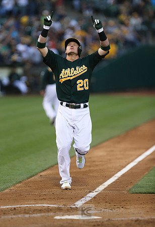 MLB: Cincinnati Reds at Oakland Athletics