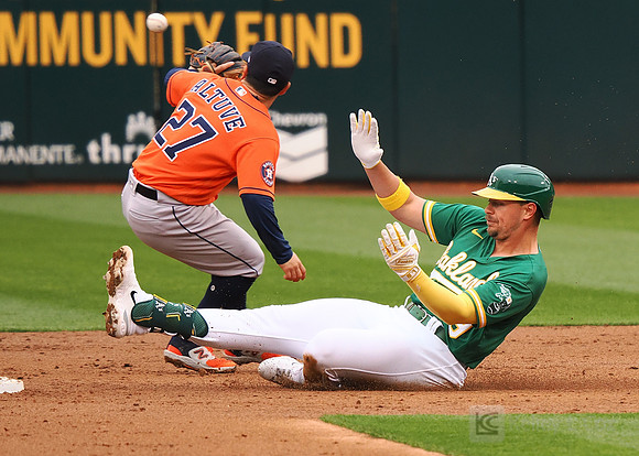 MLB: Houston Astros at Oakland Athletics
