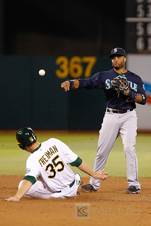 MLB: Seattle Mariners at Oakland Athletics
