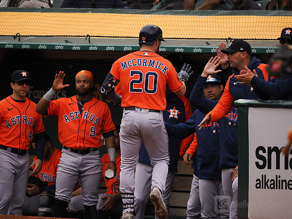 MLB: Houston Astros at Oakland Athletics