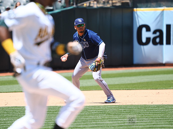 MLB: Tampa Bay Rays at Oakland Athletics
