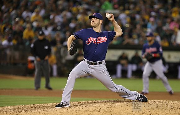 MLB: Cleveland Indians at Oakland Athletics