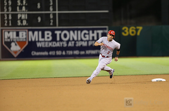 MLB: Cincinnati Reds at Oakland Athletics