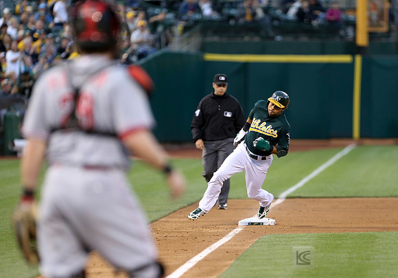 MLB: Cincinnati Reds at Oakland Athletics