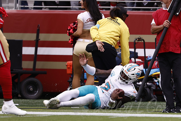 Dolphins 49ers Football