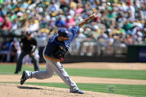 MLB: Tampa Bay Rays at Oakland Athletics