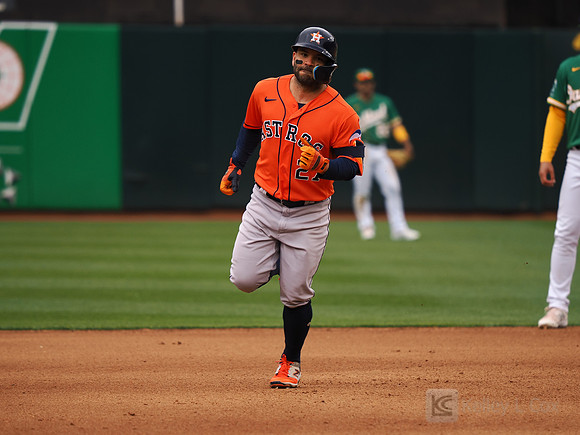 MLB: Houston Astros at Oakland Athletics