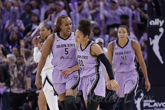 WNBA: Playoffs-Las Vegas Aces at Golden State Valkyries