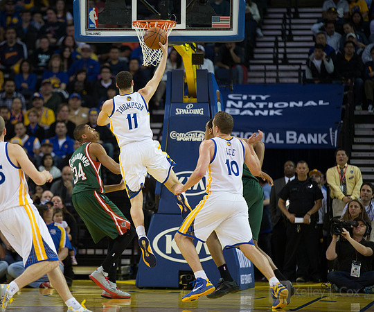 NBA: Milwaukee Bucks at Golden State Warriors