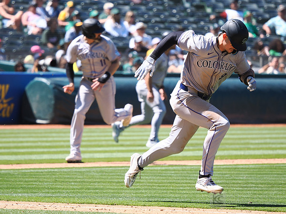 MLB: Colorado Rockies at Oakland Athletics