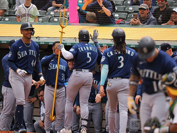 MLB: Seattle Mariners at Oakland Athletics