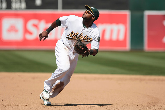 MLB: Los Angeles Angels at Oakland Athletics