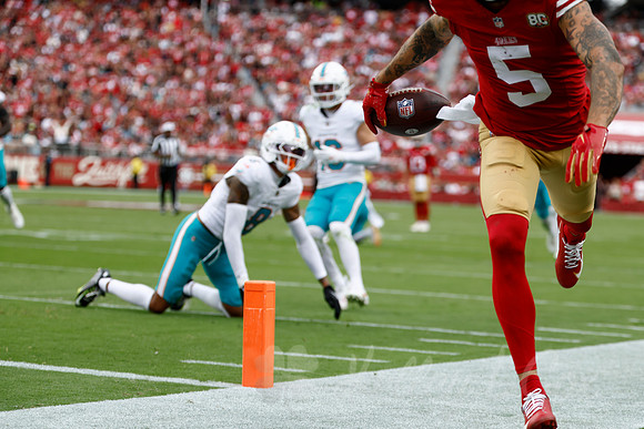 Dolphins 49ers Football