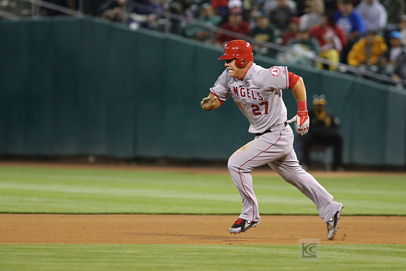 MLB: Los Angeles Angels at Oakland Athletics