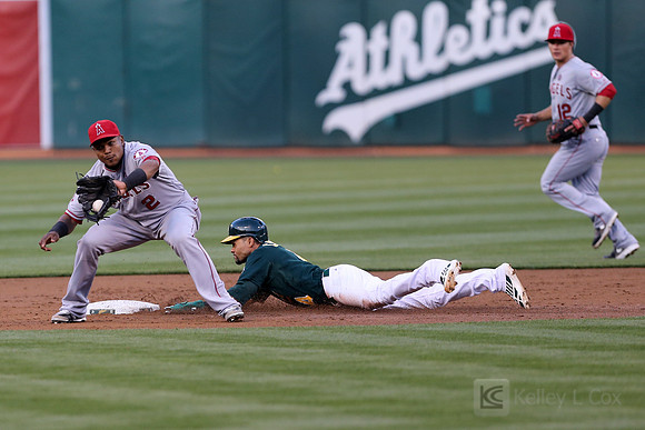 MLB: Los Angeles Angels at Oakland Athletics