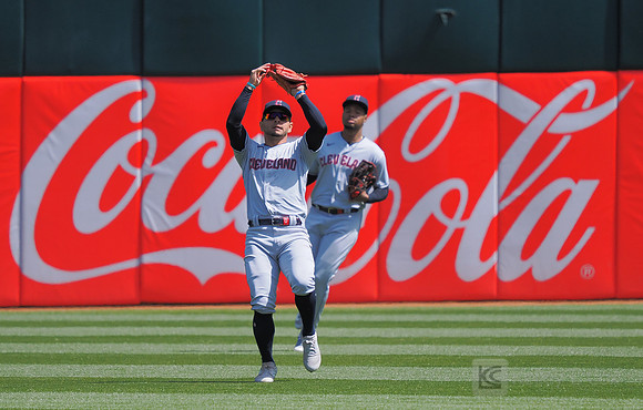 MLB: Cleveland Guardians at Oakland Athletics