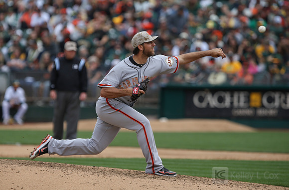 MLB: San Francisco Giants at Oakland Athletics