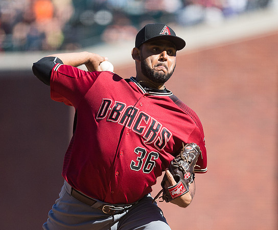 MLB: Arizona Diamondbacks at San Francisco Giants
