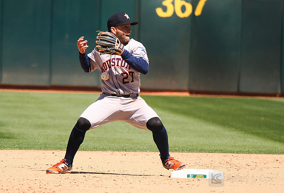 MLB: Houston Astros at Oakland Athletics