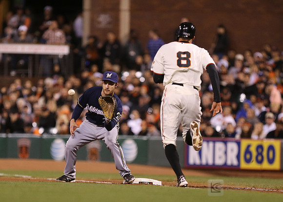 MLB: Milwaukee Brewers at San Francisco Giants