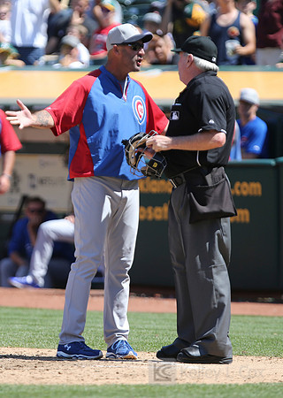 MLB: Chicago Cubs at Oakland Athletics