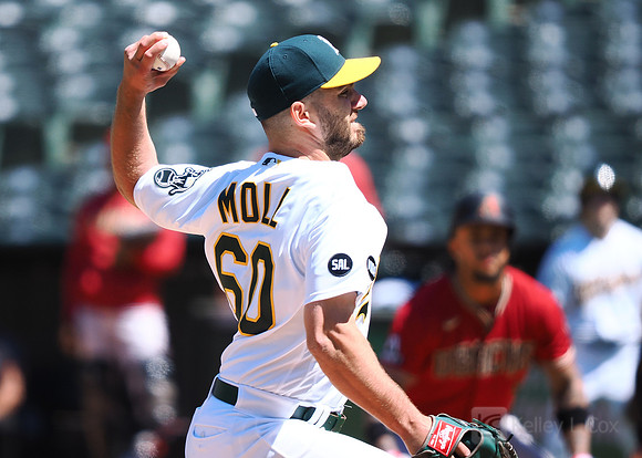 MLB: Arizona Diamondbacks at Oakland Athletics