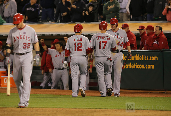 MLB: Los Angeles Angels at Oakland Athletics