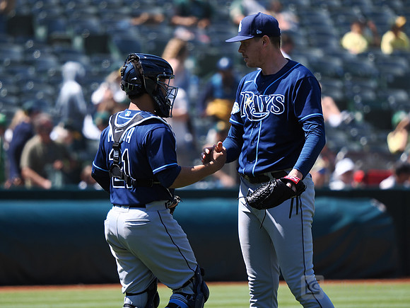 MLB: Tampa Bay Rays at Oakland Athletics