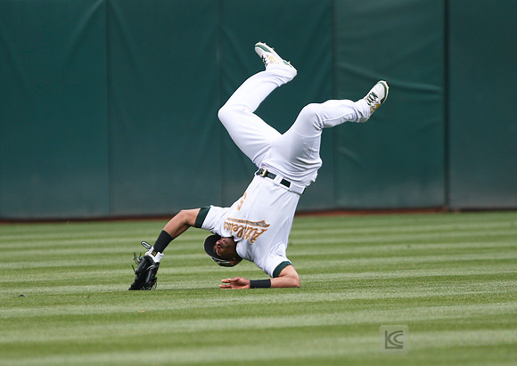 MLB: San Francisco Giants at Oakland Athletics