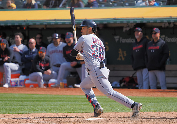 MLB: Cleveland Guardians at Oakland Athletics