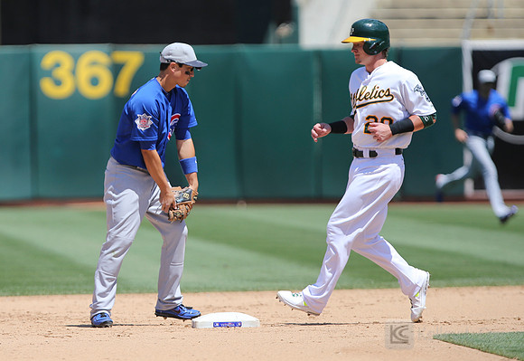 MLB: Chicago Cubs at Oakland Athletics