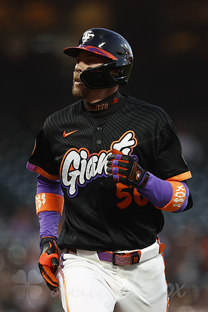 San Francisco Giants shortstop Christian Koss (50)