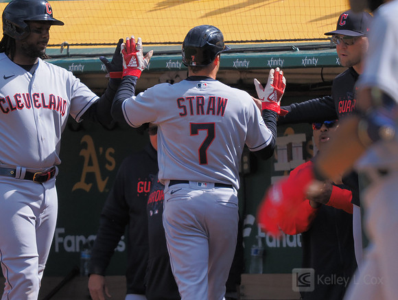 MLB: Cleveland Guardians at Oakland Athletics