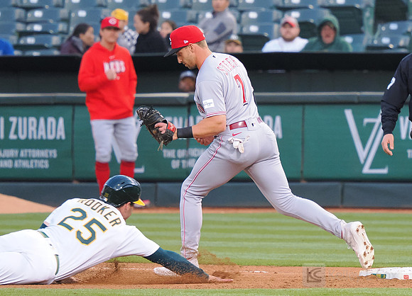 MLB: Cincinnati Reds at Oakland Athletics