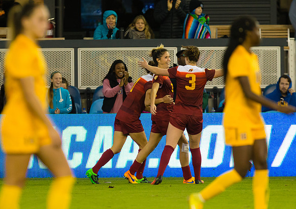 NCAA Soccer: Women's College Cup - West Virginia Mountaineers vs USC Trojans