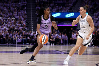 WNBA: Playoffs-Las Vegas Aces at Golden State Valkyries