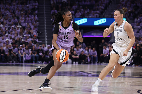 WNBA: Playoffs-Las Vegas Aces at Golden State Valkyries