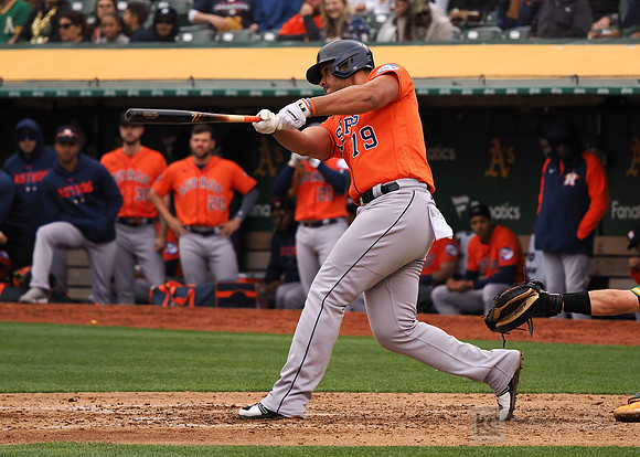 MLB: Houston Astros at Oakland Athletics