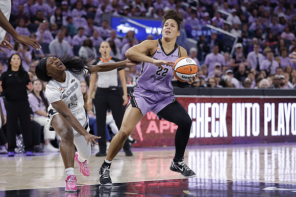 WNBA: Playoffs-Las Vegas Aces at Golden State Valkyries