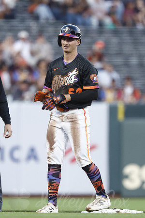 San Francisco Giants left fielder Turner Hill (52)