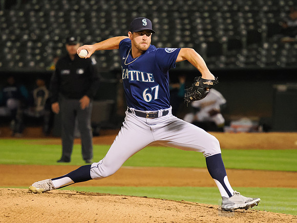 MLB: Seattle Mariners at Oakland Athletics