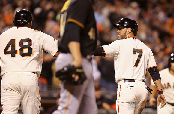 MLB: Pittsburgh Pirates at San Francisco Giants