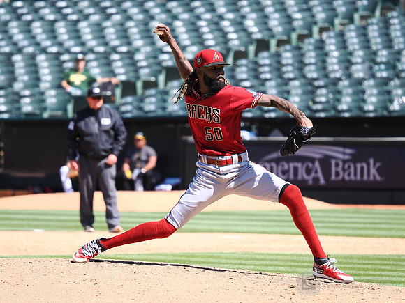 MLB: Arizona Diamondbacks at Oakland Athletics
