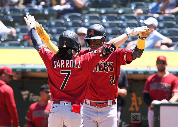 MLB: Arizona Diamondbacks at Oakland Athletics
